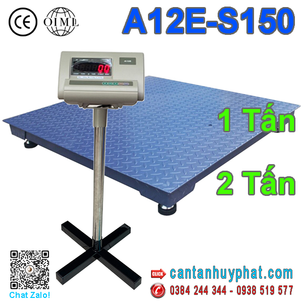 Cân sàn điện tử 3 tấn A12E